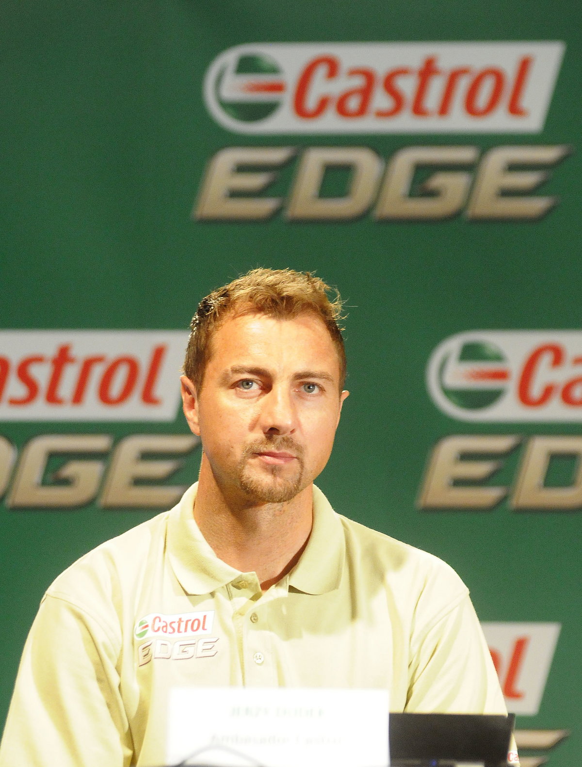 Jerzy Dudek jako ambasador Castrol