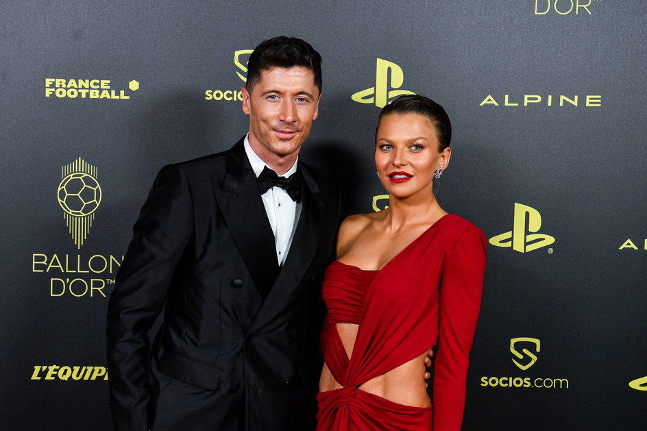 Robert Lewandowski i Anna Lewandowska