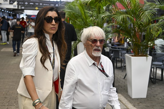 Bernie Ecclestone i Fabiana Ecclestone