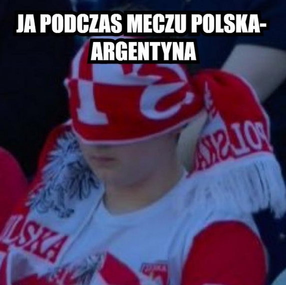 Memy po meczu Polska – Argentyna