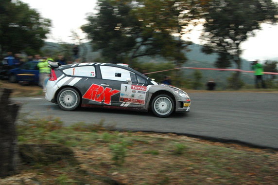 Robert Kubica w rajdzie Rallye du Var