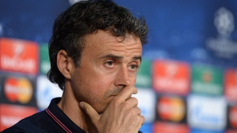 Luis Enrique, fot. AFP