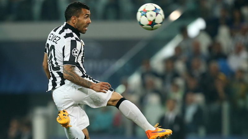 Carlos Tevez, fot. AFP