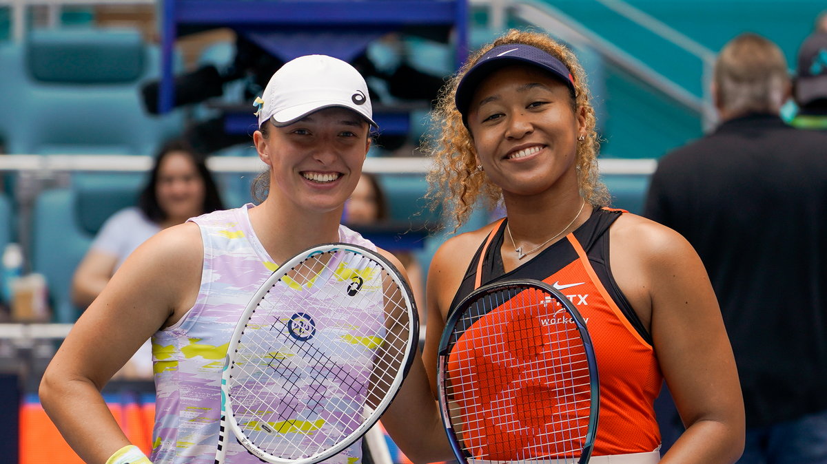 Iga Świątek, Naomi Osaka