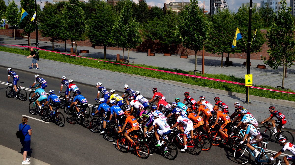 Pogoda zaskakuje ekipy na Tour de Pologne