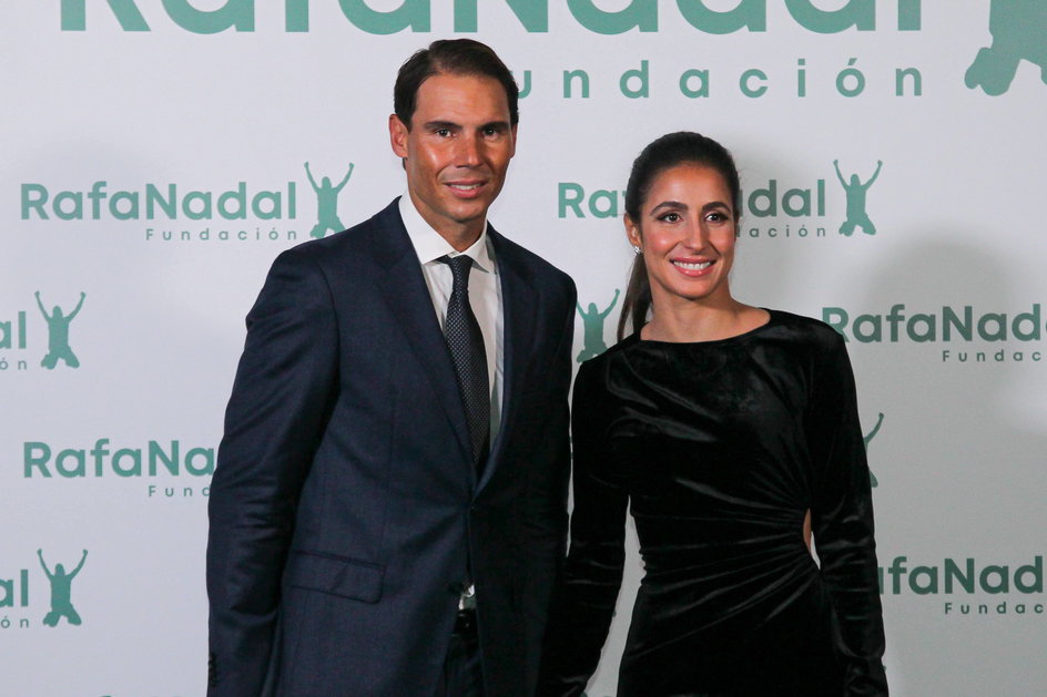 Rafael Nadal i Xisca Perello (zdjęcie z listopada 2021 r.)