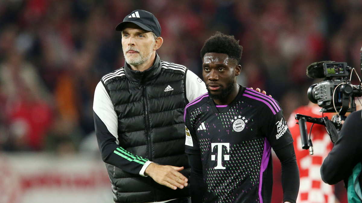 Thomas Tuchel i Alphonso Davies