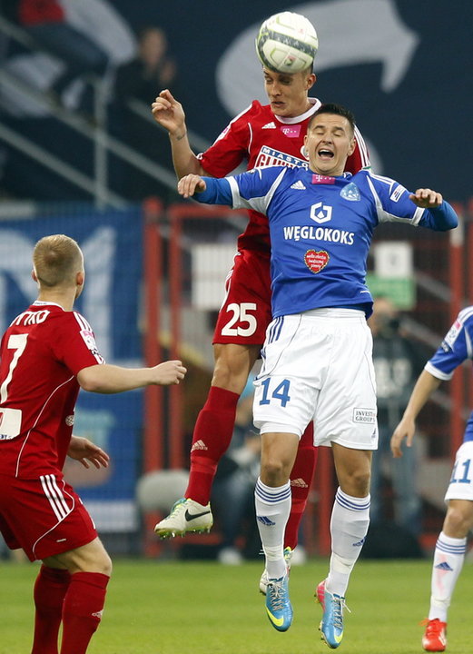 GLIWICE PIŁKA ESKTRAKLASA PIAST GLIWICE RUCH CHORZÓW