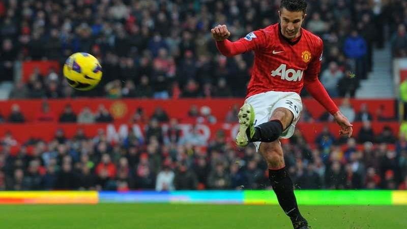 Manchester United - Liverpool FC 2:1 Robin van Persie 