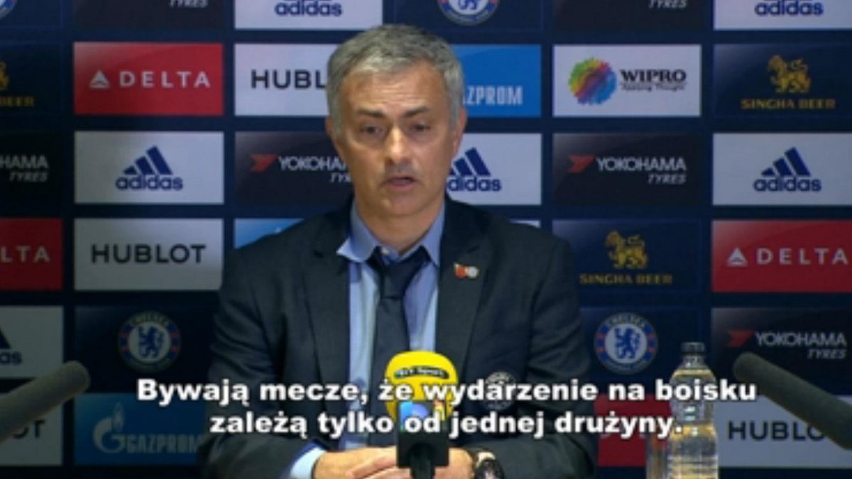 Mourinho do dziennikarza: następnym razem przyniosę ci okulary 