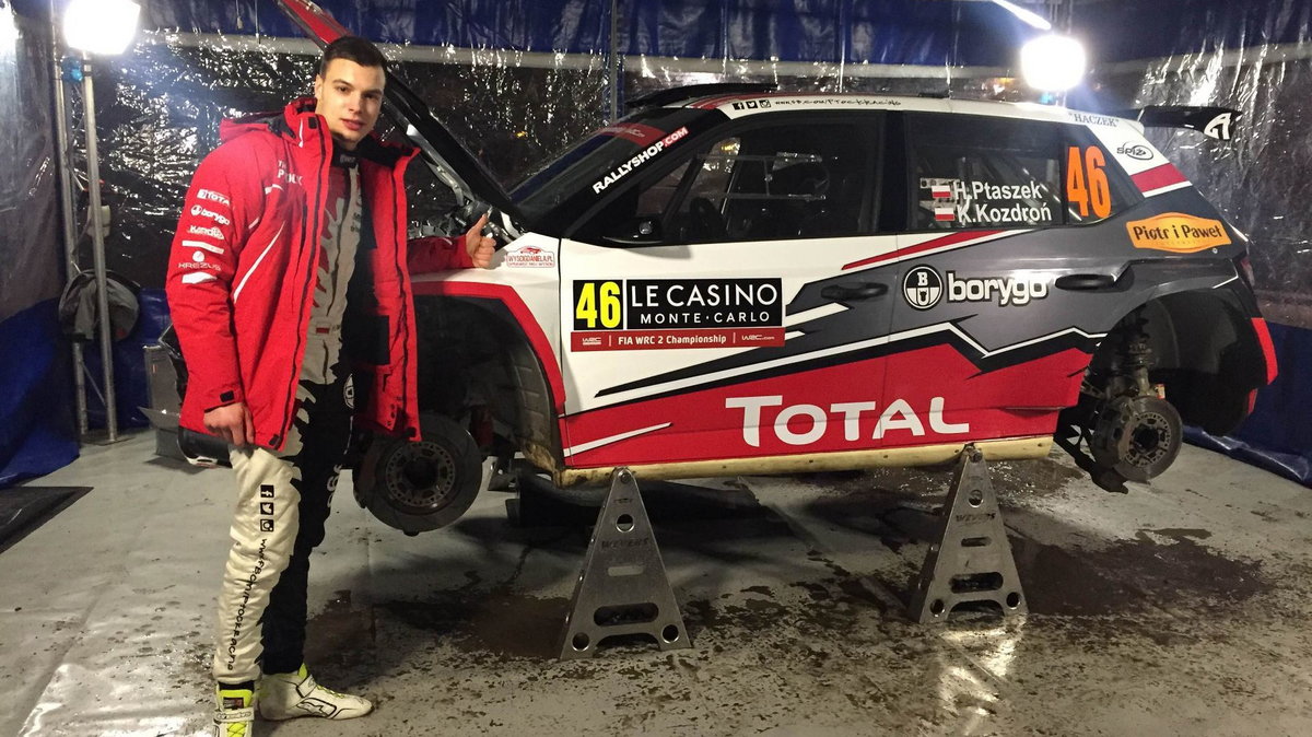Hubert Ptaszek sezon w WRC2 rozpoczyna za kierownicą Skody Fabia R5, fot. Cezary Gutowski
