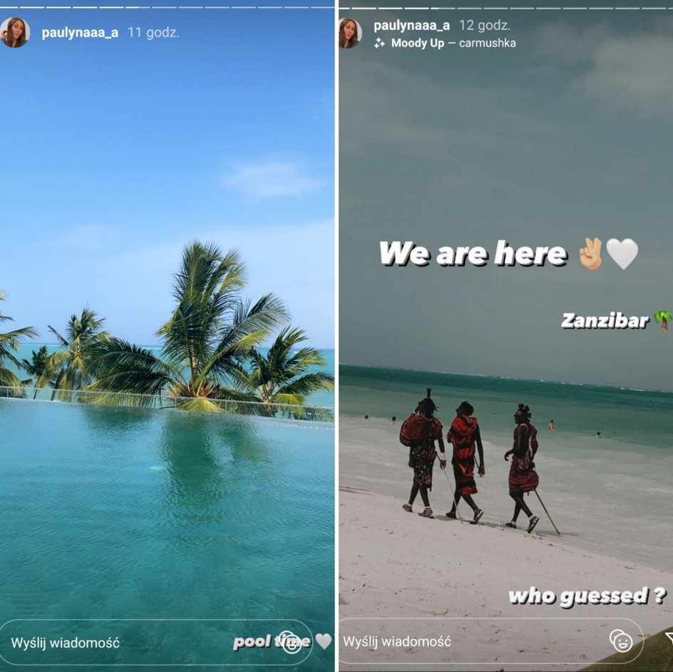 Paulina Piątek chwali się zdjęciami z Zanzibaru