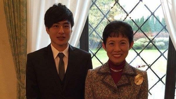 Kohei Kato spotkał się w tym tygodniu w ambasadzie Japonii z księżną Takamado!