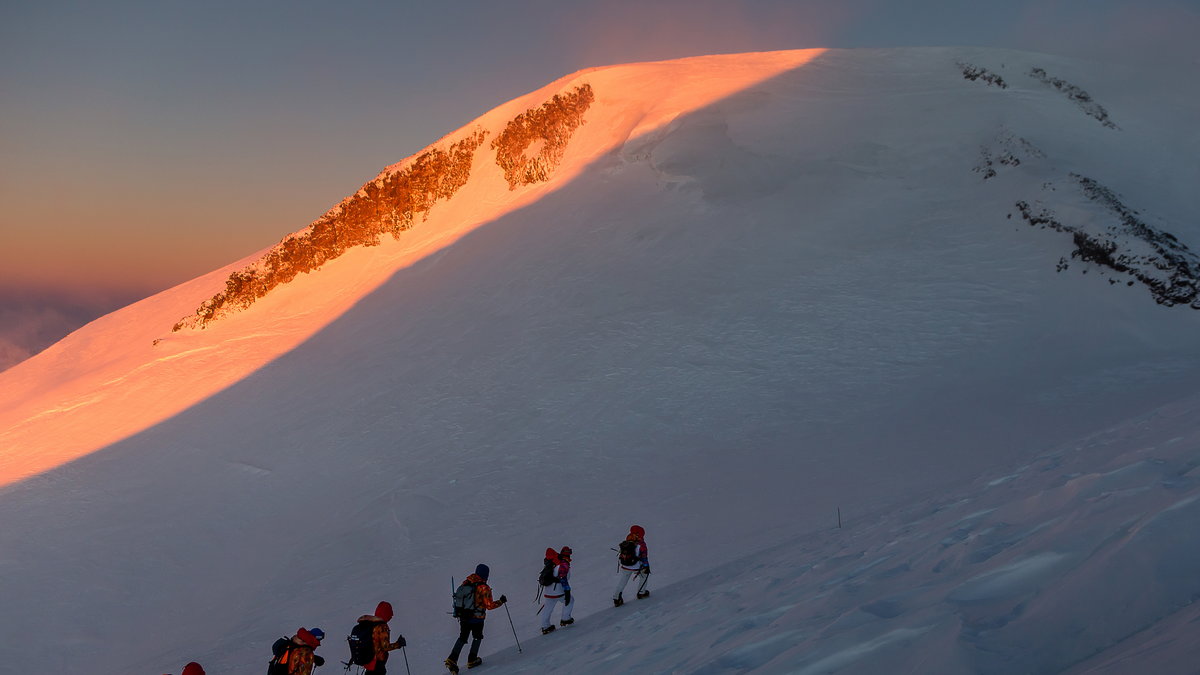 Wspinaczka na górę Elbrus