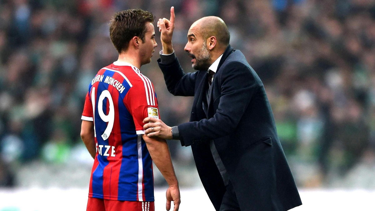 Mario Goetze i Josep Guardiola