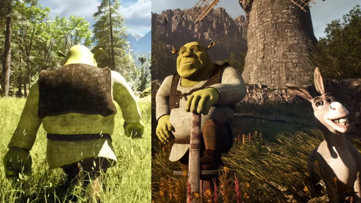 Gra Shrek na Unreal Engine 5
