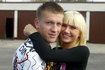 Agata Błaszczykowska (wtedy jeszcze Gołaszewska) i Jakub Błaszczykowski w 2005 r.