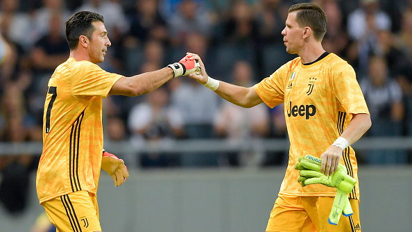 Gianluigi Buffon i Wojciech Szczęsny