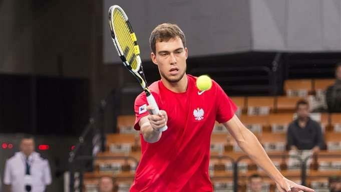 Puchar Davisa: Polska - Słowenia/ Jerzy Janowicz