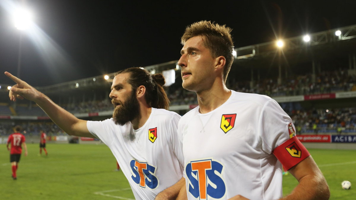 13.07.2017 FK GABALA - JAGIELLONIA BIALYSTOK DRUGA RUNDA KWALIFIKACYJNA LIGI EUROPY UEFA PILKA NOZNA