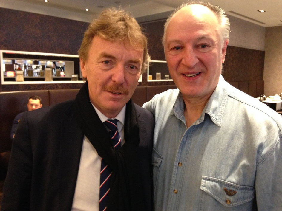 Jerzy Bergier i Zbigniew Boniek