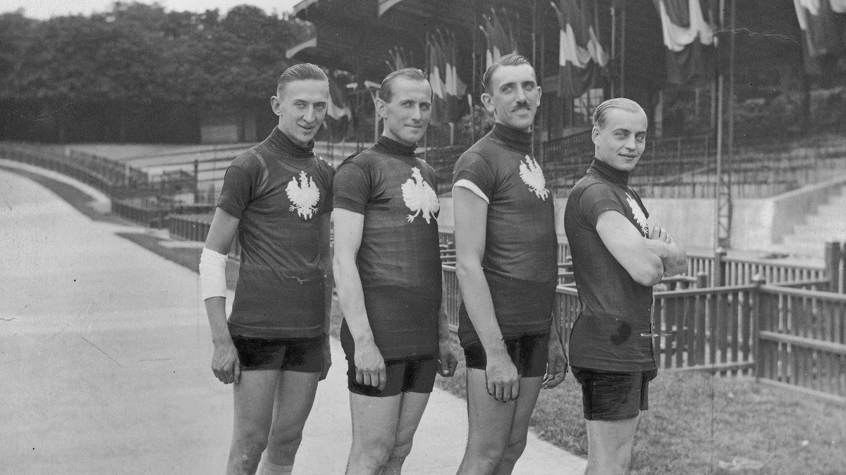 Od lewej: Tomasz Stankiewicz, Jan Łazarski, Franciszek Szymczyk, Józef Lange.