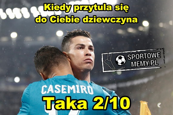 Liga Mistrzów: Real Madryt pokonał Juventus Turyn - memy fot. Internet