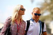 Valtteri Bottas z żoną Emilią 