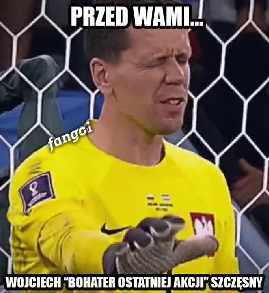 Wojciech Szczęsny bohaterem memów