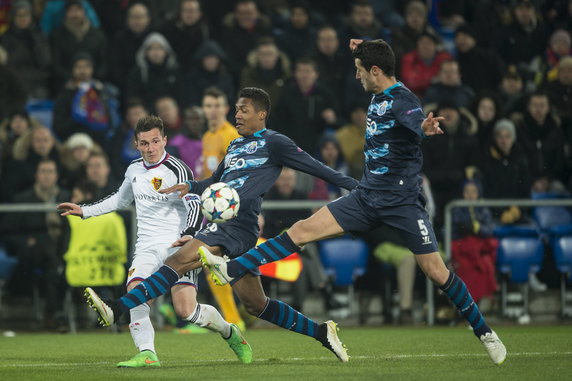 SWITZERLAND SOCCER UEFA CHAMPIONS LEAGUE (FC BASEL 1893 VS FC PORTO)