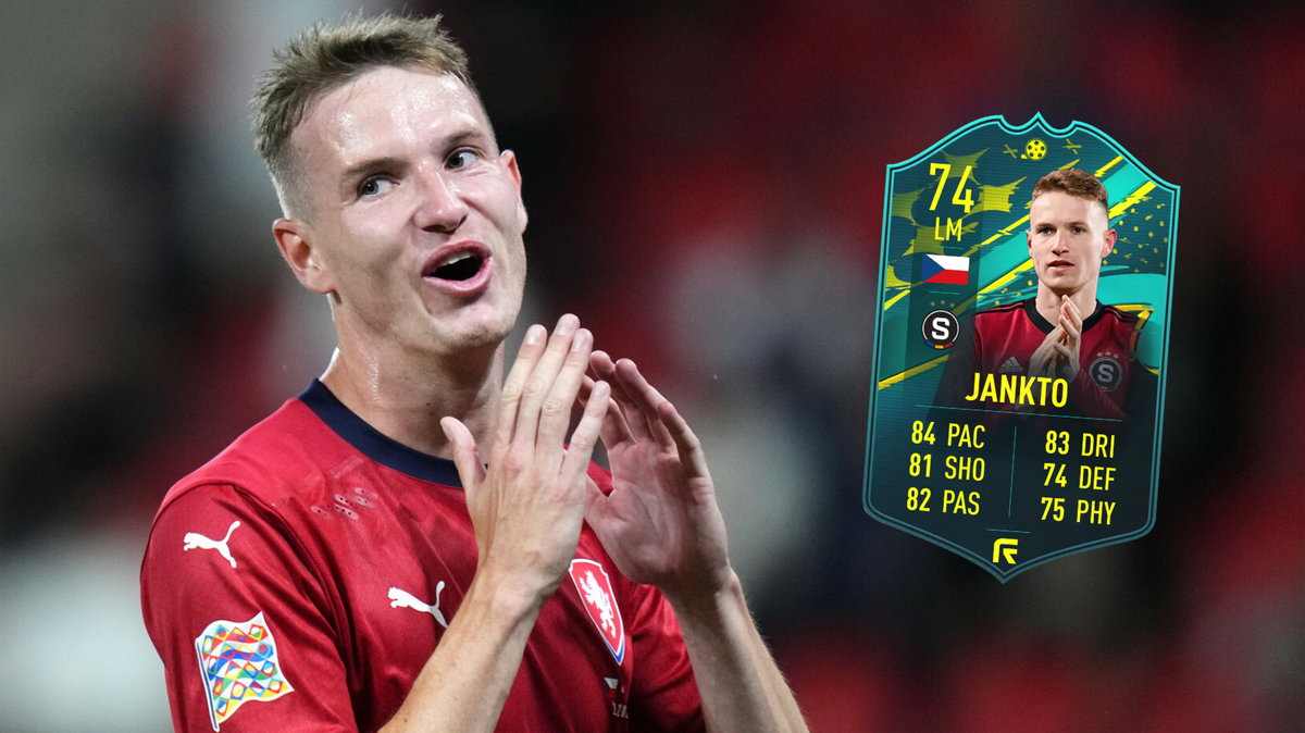 Jakub Jankto i jego nowa karta w FIFA 23