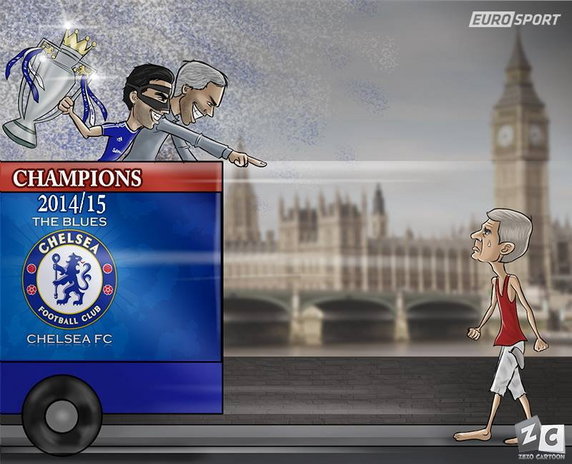 Chelsea mistrzem Anglii - internauci komentują
