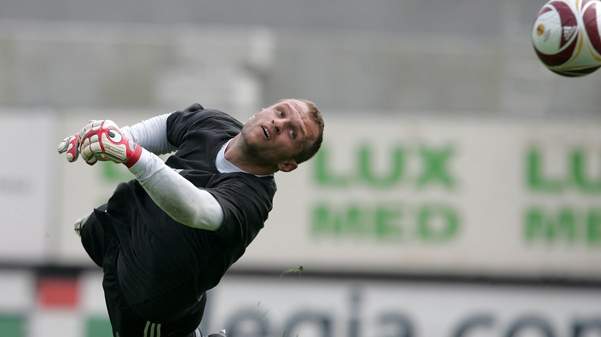 PRZED ELIMINACYJNYM MECZEM LE LEGIA TRENING