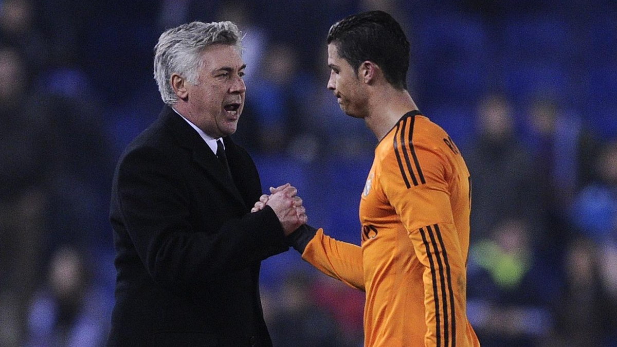 Carlo Ancelotti i Cristiano Ronaldo