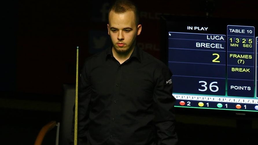 Luca Brecel (fot. Polish Snooker by Morska&Ochman)