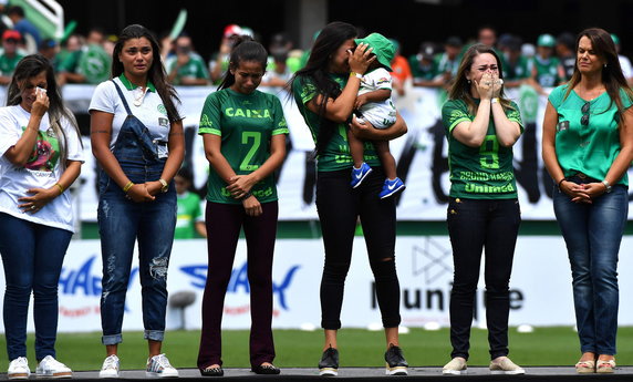 FBL-BRAZIL-CHAPECOENSE-PALMEIRAS-SURVIVORS