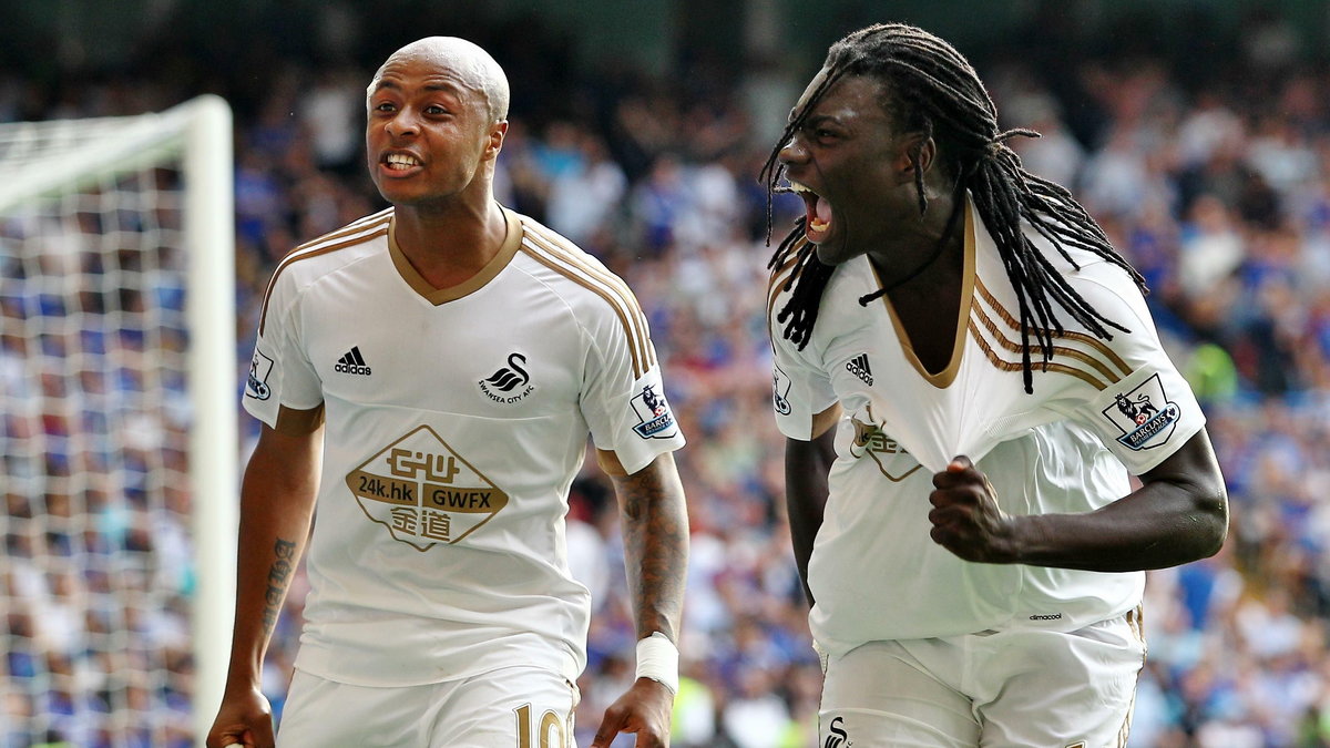 Bafetimbi Gomis, Andre Ayew, Swansea City