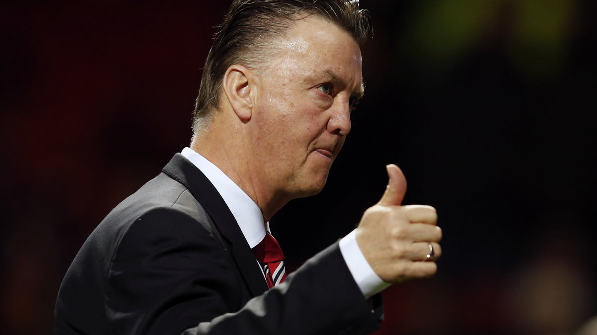 Louis van Gaal, fot. Reuters