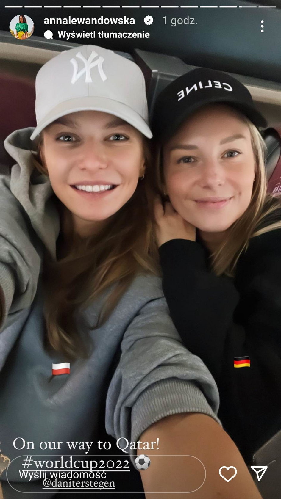 Anna Lewandowska i Dani ter Stegen