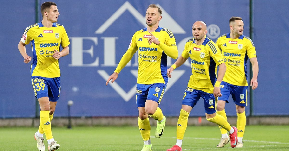 Mecz na szczycie w 1. lidze. Tak zamierza zagrać Arka Gdynia