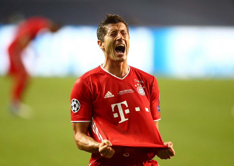 Robert Lewandowski w finale Ligi Mistrzów