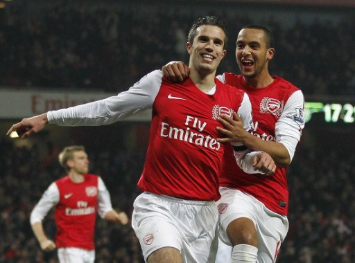 Robin van Persie i Theo Walcott