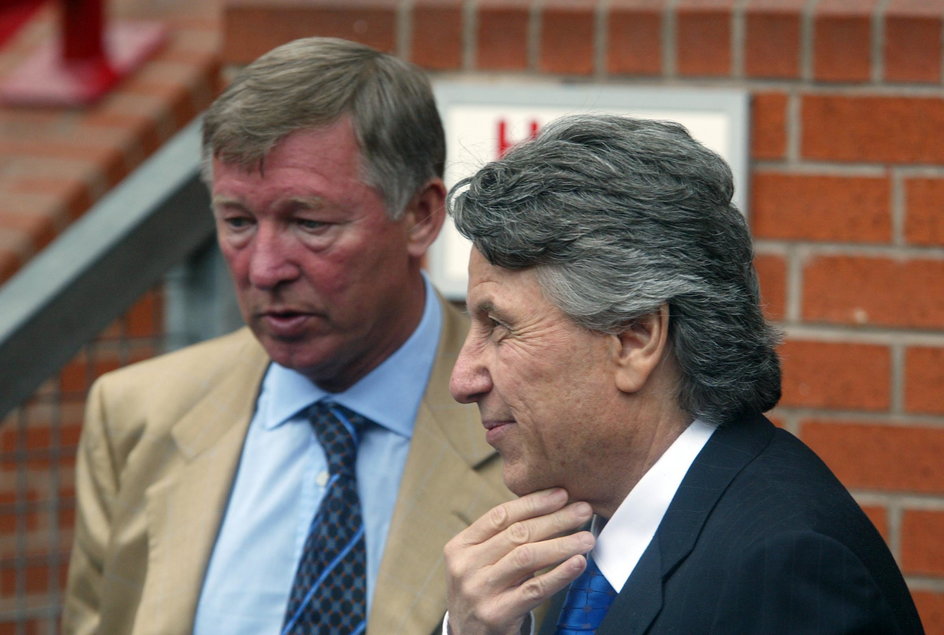 Sir Alex Ferguson i Pini Zahavi