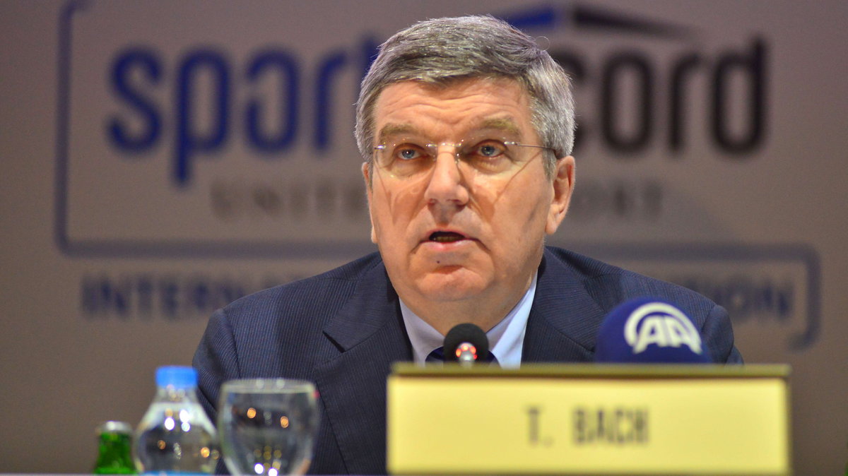 Thomas Bach, szef Międzynarodowego Komitetu Olimpijskiego