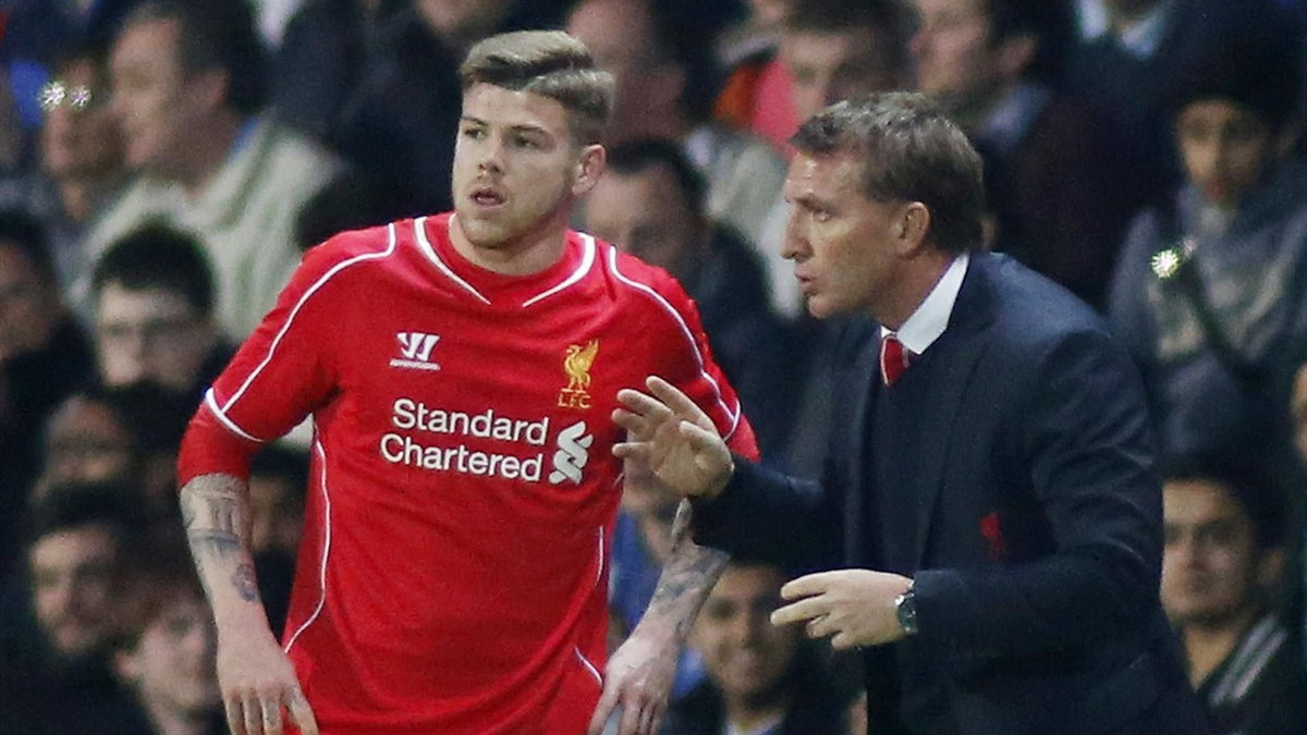 Alberto Moreno i Brendan Rodgers