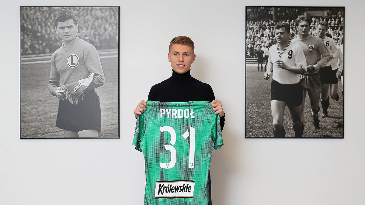 Piotr Pyrdoł w Legii Warszawa