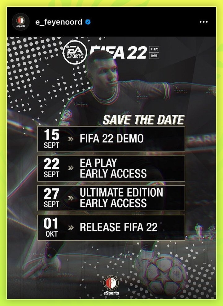 Data premiery demo FIFA 22