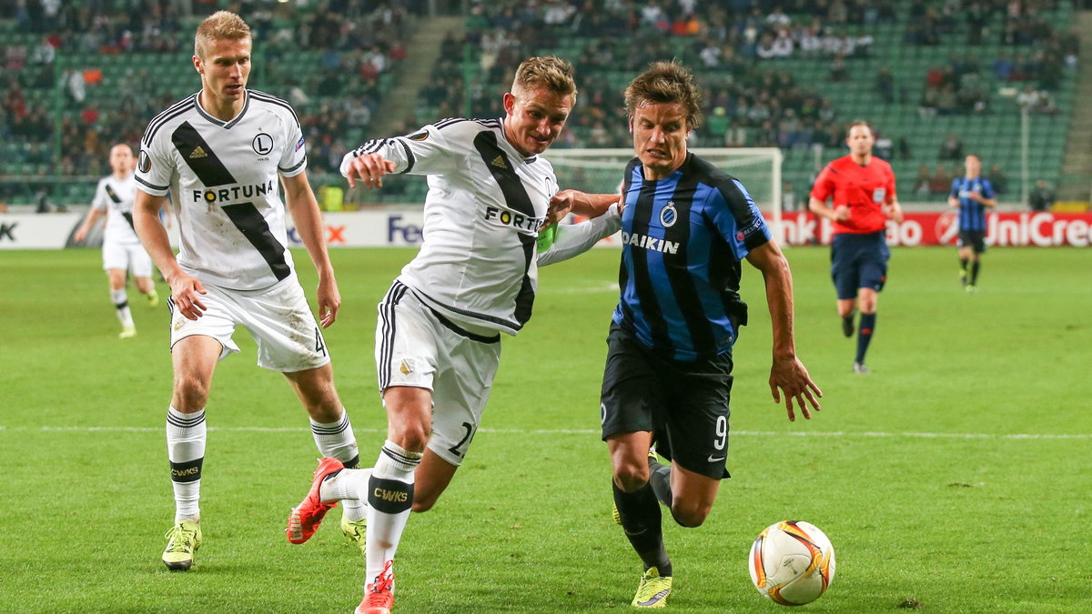 Legia Warszawa, Club Brugge