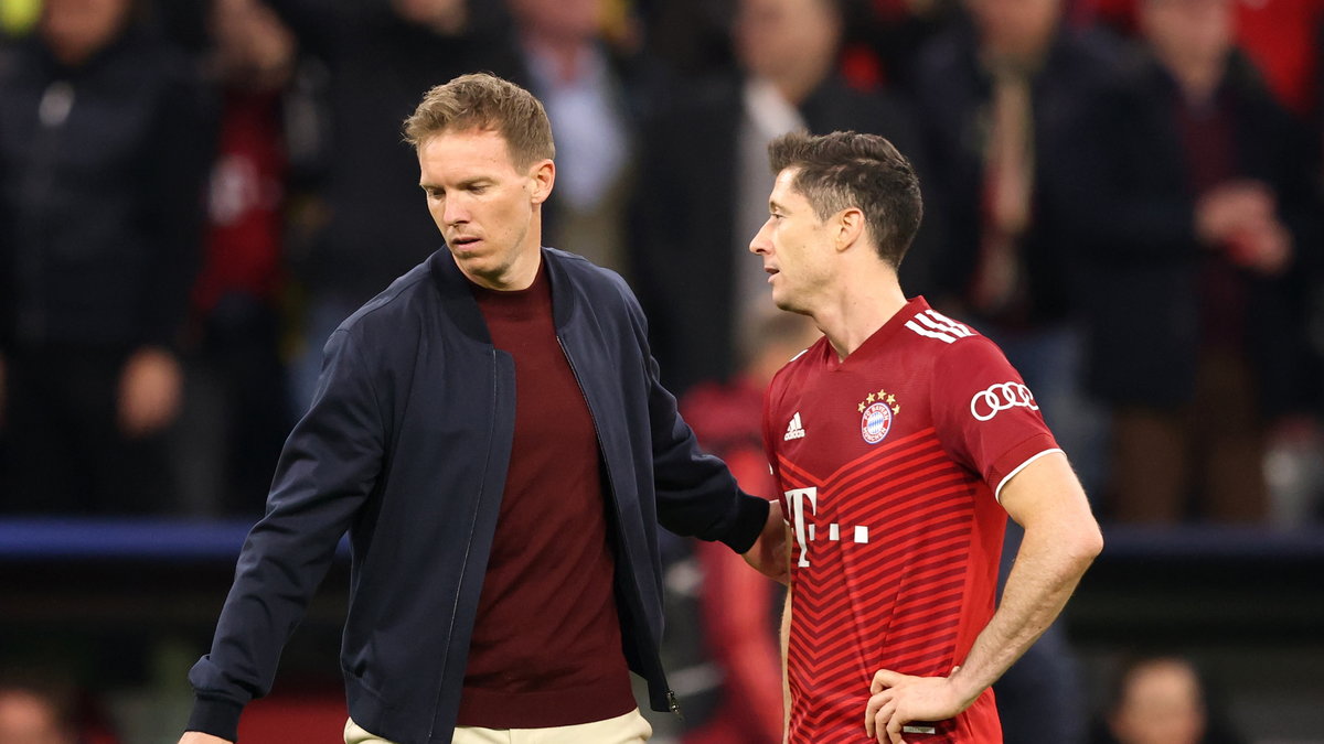 Julian Nagelsmann i Robert Lewandowski