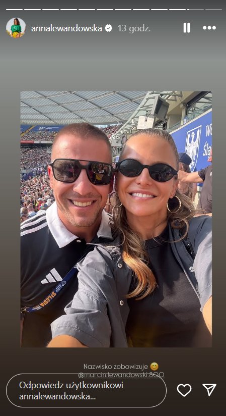 Marcin Lewandowski e Anna Lewandowska